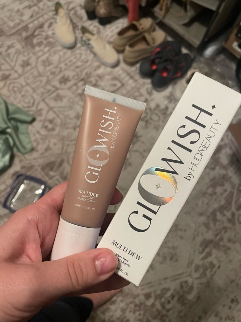HUDA BEAUTY GloWish Multi Dew Skin Tint - Neutral Beige